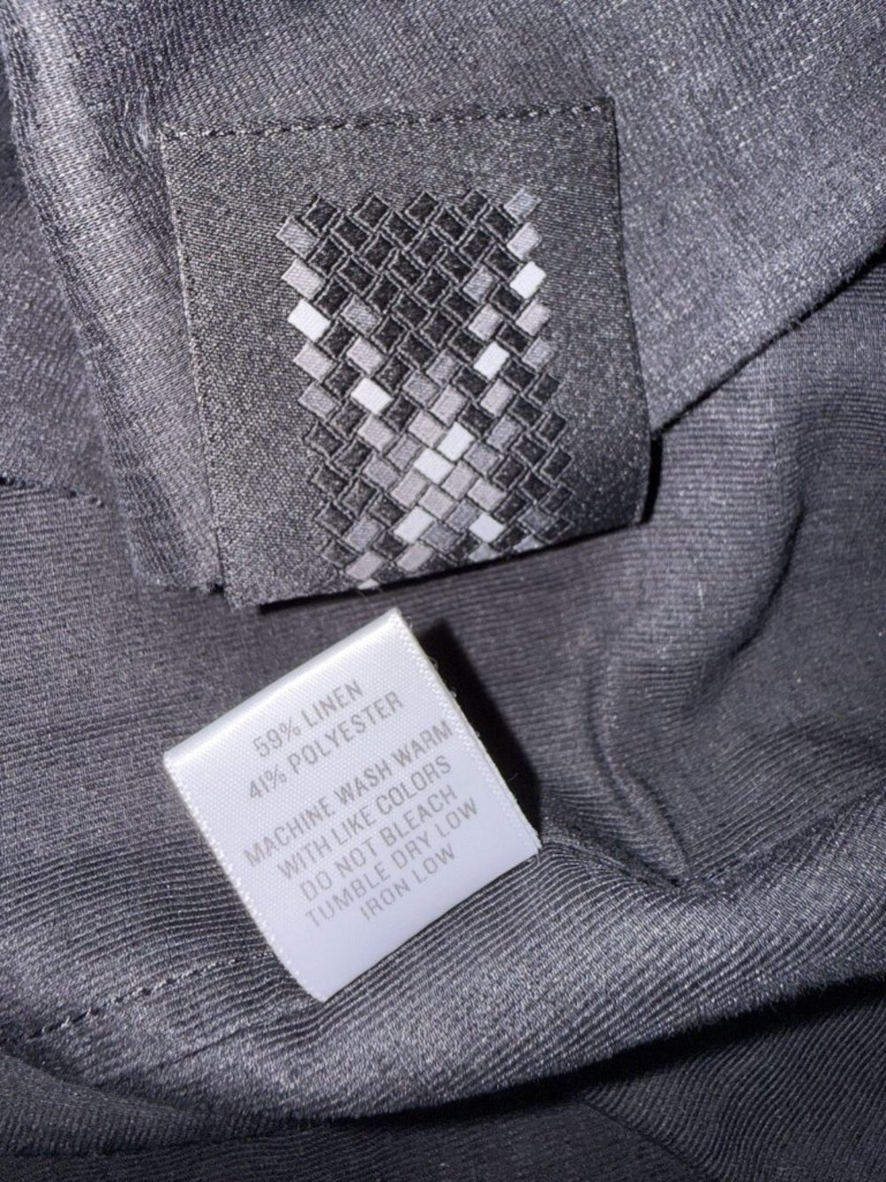 Outlier Injex Injected Linen shirt size 2XL color black brand New made in Portug - Picture 6 of 6